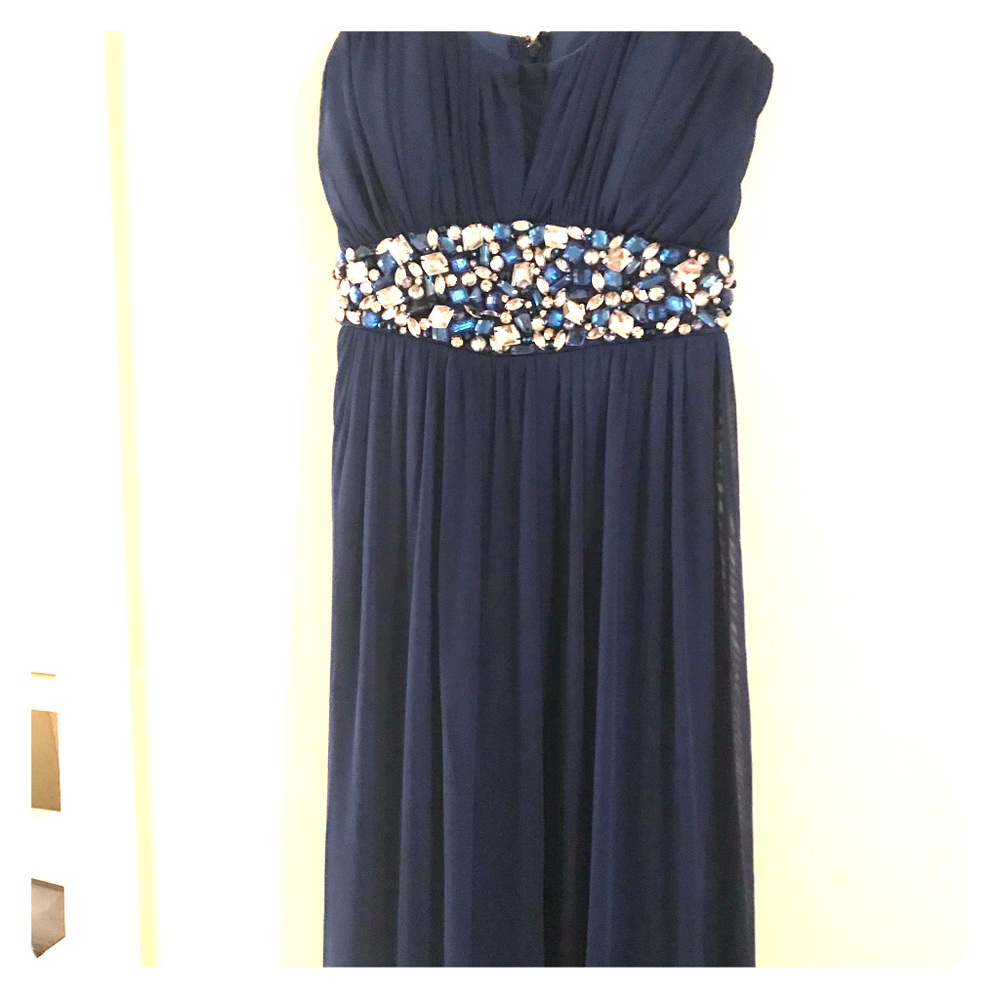 Royal blue evening gown/bridesmaid dress